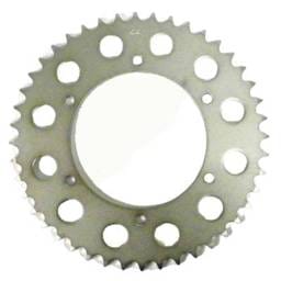 Rear Drive Sprocket 44T 520 Chain Steel Compatible With Kawasaki Kl 250 (Kl250-D) Klr 250 Klx 250