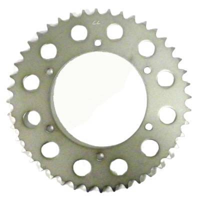 Rear Drive Sprocket 44T 520 Chain Steel Compatible With Kawasaki Kl 250 (Kl250-D) Klr 250 Klx 250