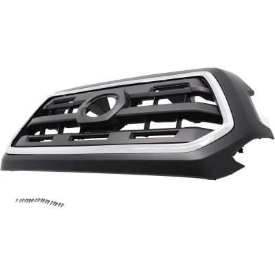New Chrome Shell Grille Assembly Compatible With Toyota Tacoma Sr5 4 Cyl 2.7L Tacoma Sr5 6 Cyl 3.5L thumbnail 5