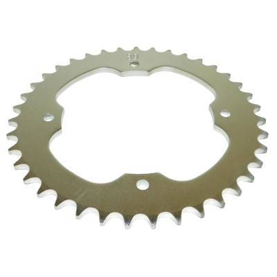 Rear Drive Sprocket 39T 520 Chain Steel Compatible With Kawasaki Tecate 4 250 (Kxf250-A) 1987-1988