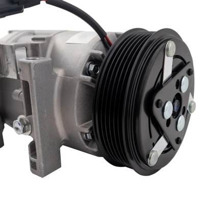 New 6-Groove Pulley A/C Compressor Compatible With Nissan Altima Base 4 Cyl 2.5L Altima S 4 Cyl 2.5L thumbnail 13