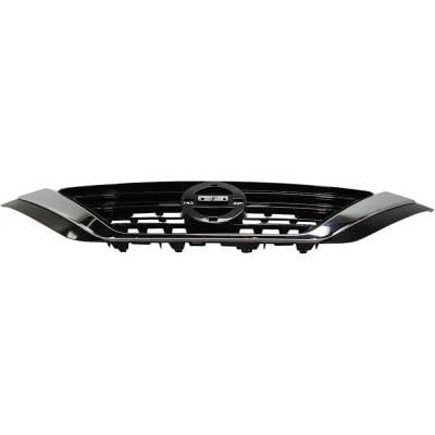 New Chrome Shell Grille Assembly Compatible With Nissan Altima Sv 4 Cyl 2.5L Altima Sl 4 Cyl 2.5L thumbnail 7