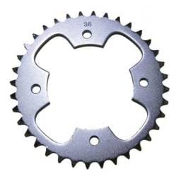 Rear Drive Sprocket 36T 520 Chain Steel Compatible With Polaris Predator 500 Outlaw 450 Mxr Outlaw