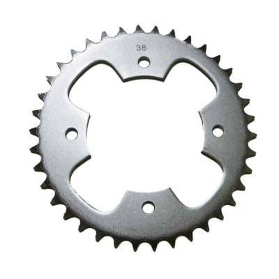 Rear Drive Sprocket 38T 520 Chain Steel Compatible With Polaris Predator 500 Outlaw 450 Mxr Outlaw thumbnail 2