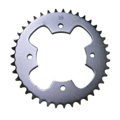 Rear Drive Sprocket 39T 520 Chain Steel Compatible With Polaris Predator 500 Outlaw 450 Mxr Outlaw thumbnail 2