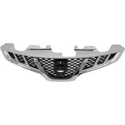 New Chrome Shell Grille Assembly Compatible With Nissan Murano Sv 6 Cyl 3.5L Murano Le 6 Cyl 3.5L