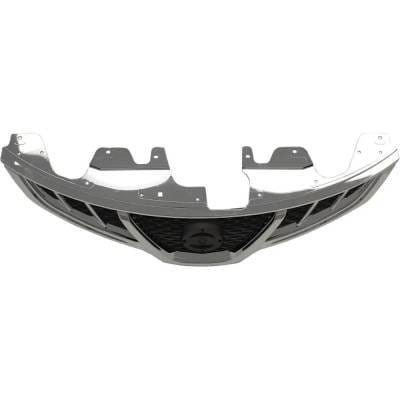 New Chrome Shell Grille Assembly Compatible With Nissan Murano Crosscabriolet 6 Cyl 3.5L Murano S 6 thumbnail 7
