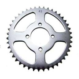 43 Tooth Rear Sprocket 520 Chain Compatible With 1985-2008 Kawasaki Lt 160 Quadrunner Lt 230