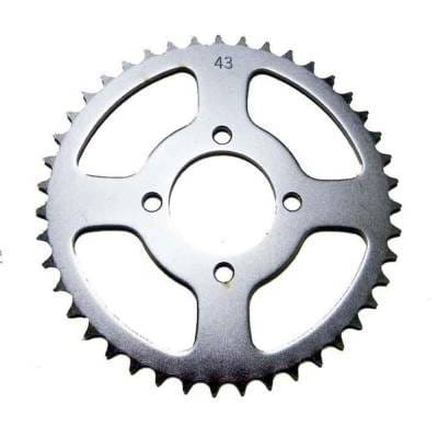 43 Tooth Rear Sprocket 520 Chain Compatible With 1985-2008 Kawasaki Lt 160 Quadrunner Lt 230