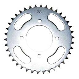 Rear Drive Sprocket 38T 520 Chain Steel Compatible With Suzuki Dr 500 Sp 500 Lt 300 Quadrunner Lt-F