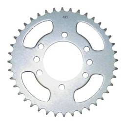Rear Drive Sprocket 40T 520 Chain Steel Compatible With Suzuki Dr 500 Sp 500 Lt 300 Quadrunner Lt-F
