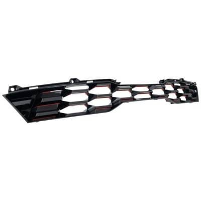 New Black Shell Grille Assembly Compatible With Kia Forte Gt-Line 4 Cyl 2.0L By Ki1200227 thumbnail 3
