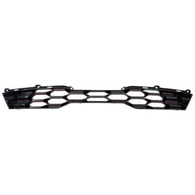 Black Shell Grille Assembly Compatible With Kia Forte Gt-Line 4 Cyl 2.0L 2022-2024 By Ki1200227