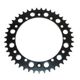 Rear Drive Sprocket 43T 520 Chain Steel Compatible With Yamaha Banshee 350 Blaster 200 Raptor 660