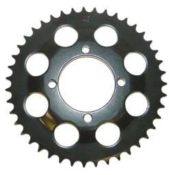 Rear Drive Sprocket 43T 428 Chain Steel Compatible With Yamaha Yt 125 Tri-Moto Yt 175 Tri-Moto