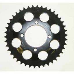 Rear Drive Sprocket 42T 428 Chain Steel Compatible With Yamaha Yt 125 Tri-Moto Yt 175 Tri-Moto