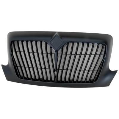 Black Grille Assembly Compatible With International Durastar Base 6 Cyl 7.6L 2013 Ri07010014-Hd