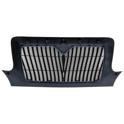 Black Grille Assembly Compatible With International Durastar Base 6 Cyl 7.6L 2013 Ri07010014-Hd thumbnail 7
