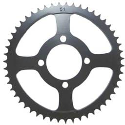 Rear Drive Sprocket 51T 428 Chain Steel Compatible With Yamaha Tt-R 125 Tt-R 125Le 2002-2025 124Cc