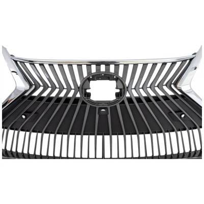 New Chrome Shell Grille Assembly Compatible With Lexus Es350 Luxury 6 Cyl 3.5L Es350 Signature 6 Cyl thumbnail 7