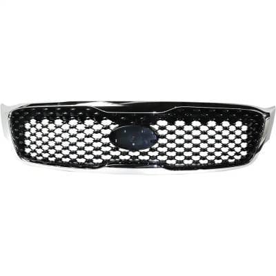 New Chrome Shell Grille Assembly Compatible With Kia Sorento Sx Limited 4 Cyl 2.0L Sorento Sx