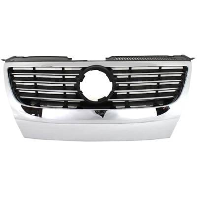 New Chrome Shell Grille Assembly Compatible With Volkswagen Passat Comfortline 4 Cyl 2.0L Passat