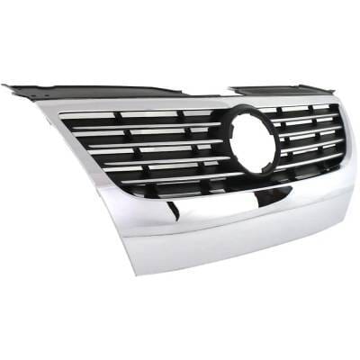 New Chrome Shell Grille Assembly Compatible With Volkswagen Passat Comfortline 4 Cyl 2.0L Passat thumbnail 5