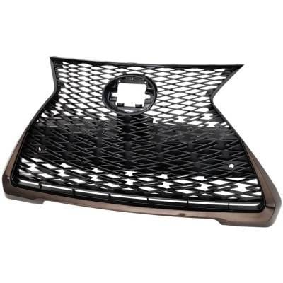 New Black Grille Assembly Compatible With Lexus Ux250h F Sport Handling 4 Cyl 2.0L Ux250h F Sport