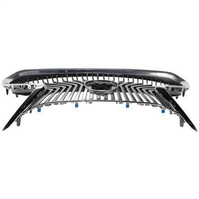New Chrome Shell Grille Assembly Compatible With Lexus Es350 Signature 6 Cyl 3.5L Es300h Base 4 Cyl thumbnail 7