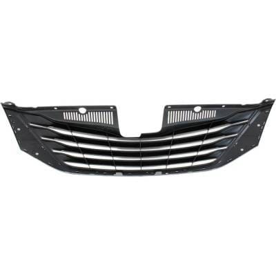 New Chrome Shell Grille Assembly Compatible With Toyota Sienna Limited 6 Cyl 3.5L Sienna Xle 6 Cyl thumbnail 9