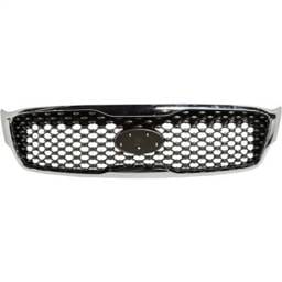 New Chrome Shell Grille Assembly Compatible With Kia Sorento Sx 4 Cyl 2.0L Sorento Sxl 6 Cyl 3.3L