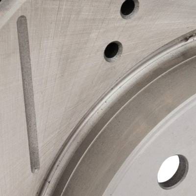 New Cross-Drilled And Slotted Brake Disc Compatible With Honda Hr-V Touring 4 Cyl 1.8L Accord thumbnail 7