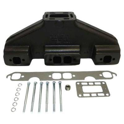 New Center Rise Design Heavyweight Exhaust Manifold Compatible With Volvo Penta V8 200D 350 Hp V8 Va