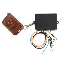 New Winch Motor Assembly With Remote 2500Lb Capacity Compatible With Honda Atv Utv Rw00703