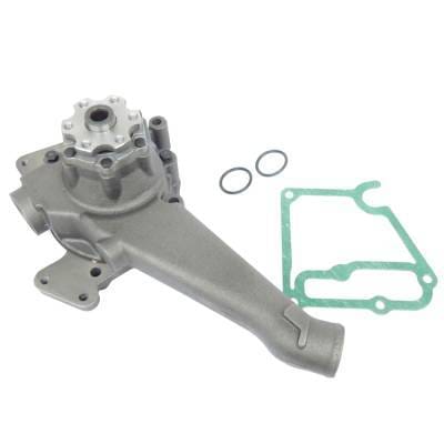 New Heavy Duty Water Pump With Back Plate Fits Mercedes Om366 91-93 A3662006801 thumbnail 2