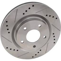 New Cross-Drilled Brake Disc Compatible With Nissan Altima S 6 Cyl 3.5L Altima Se 6 Cyl 3.5L Altima