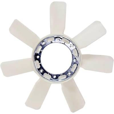 New 7 Blades Fan Blade Compatible With Toyota Van Wagon Dx 4 Cyl 2.0L 4Runner Sr5 4 Cyl 2.4L Pickup