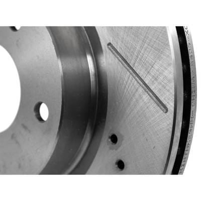 New Cross-Drilled And Slotted Brake Disc Compatible With Mazda Cx-3 Gt 4 Cyl 2.0L 3 S Touring 4 Cyl thumbnail 15