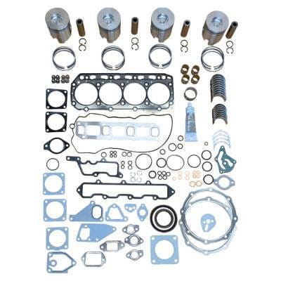 Overhaul Rebuild Kit Std Bore Compatible With Yanmar 4Tnv88c 4-Cylinder Diesel Excavator Wheel