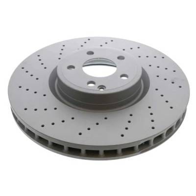 New Brake Disc Compatible With Mercedes Benz Sl550 All Submodels Sl450 All Submodels 2013-2020 By