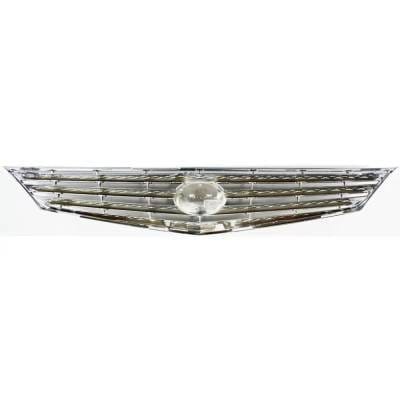 New Chrome Shell Grille Assembly Compatible With Toyota Solara Se 6 Cyl 3.0L Solara Sle 6 Cyl 3.0L thumbnail 7
