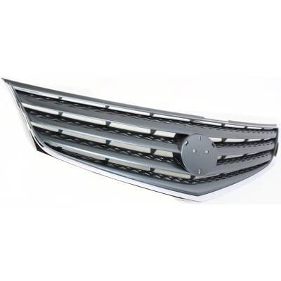 New Chrome Shell Grille Assembly Compatible With Toyota Solara Sle 6 Cyl 3.0L Solara Se 4 Cyl 2.4L thumbnail 5