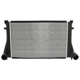 New Aluminum Intercooler Compatible With Volkswagen Golf Highline 4 Cyl 1.8L Golf Alltrack Se 4 Cyl