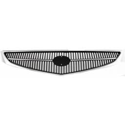 New Chrome Shell Grille Assembly Compatible With Toyota Solara Se 6 Cyl 3.0L Solara Sle 6 Cyl 3.0L