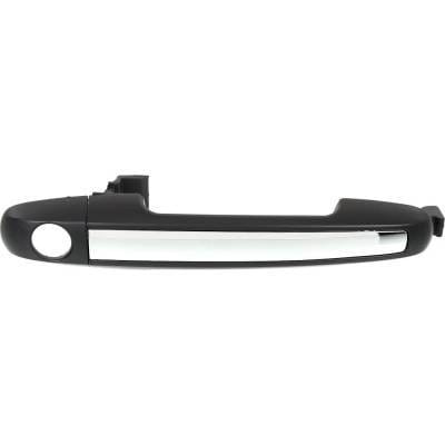 Front Left (Driver Side) Exterior Door Handle Compatible With 2006-2010 Hyundai Sonata Black With