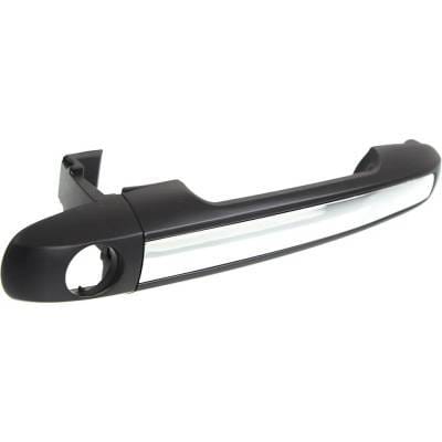 Front Left (Driver Side) Exterior Door Handle Compatible With 2006-2010 Hyundai Sonata Black With thumbnail 5