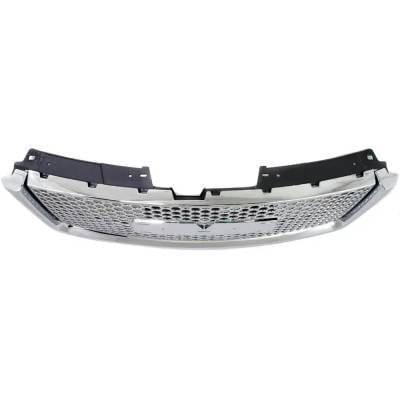 New Chrome Insert Grille Assembly Compatible With Gmc Sierra 1500 Denali 8 Cyl 6.2L 2007-2013 thumbnail 7