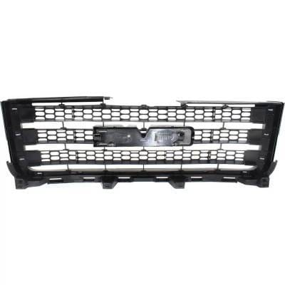 New Chrome Shell Grille Assembly Compatible With Gmc Sierra 3500 Hd Sle 8 Cyl 6.0L Sierra 2500 Hd thumbnail 9