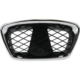 New Chrome Shell Grille Assembly Compatible With Subaru Impreza Wrx 4 Cyl 2.5L Impreza Wrx Sti