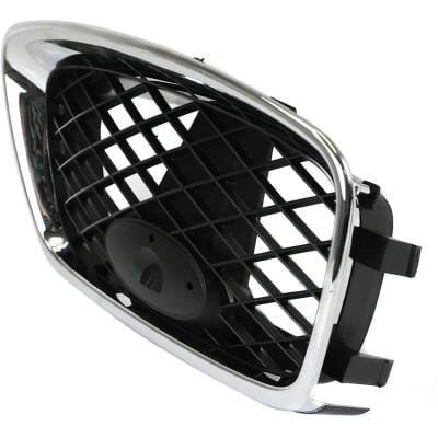 New Chrome Shell Grille Assembly Compatible With Subaru Impreza Wrx 4 Cyl 2.5L Impreza Wrx Sti thumbnail 2